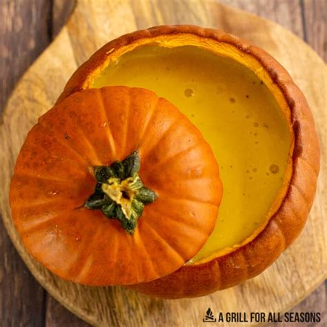 smoked pumpkin how to guide and soup recipe a grill for all seasons