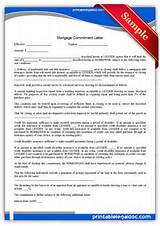 Images of Lender Commitment Letter