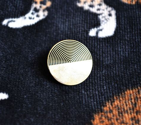 His Pin Has Black Enamel On A Gold Plated Base Whether Youre Looking For A Special T Or An