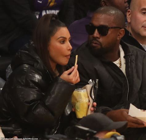 Kim Kardashian And Kanye West Head To Staples Center To Watch Khloe Ks