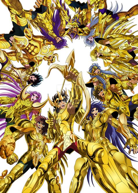 Saint Seiya Golden Saint Render By Bluerathy S On Deviantart