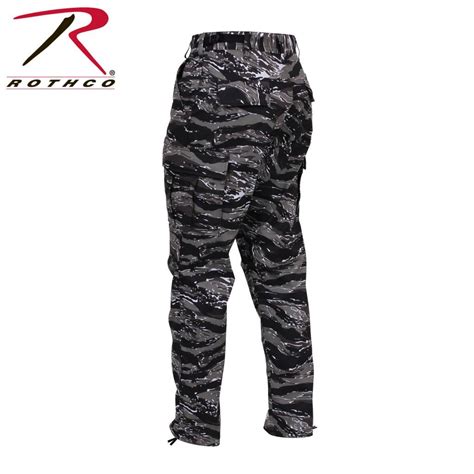 Rothco Color Camo Tactical BDU Pants Urban Tiger Stripe Army Supply