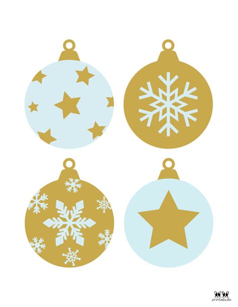 Printable Christmas Ornaments Printabulls