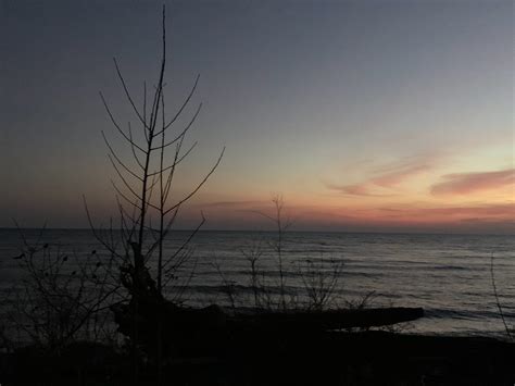 Sunset Over Lake Ontario Near The Mouth Of Duffins Marsh I Flickr