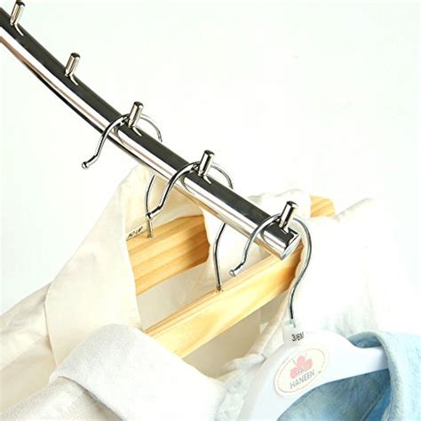 Newdora Folding Wall Mounted Clothes Hanger Rack Hook Laundry Drying