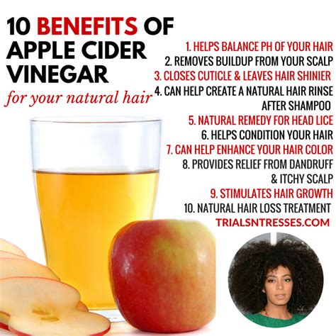 10 Benefits Of Apple Cider Vinegar For Your Natural Hair Apple Cider