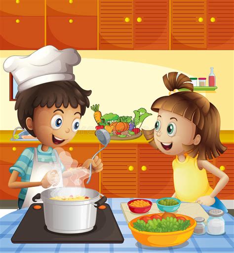 Cuisinier D Enfants D Affiche De Cours De Cuisine D Enfants