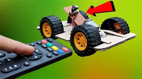 How To Make Tv Remote Control Car Tv Ir Remote Youtube