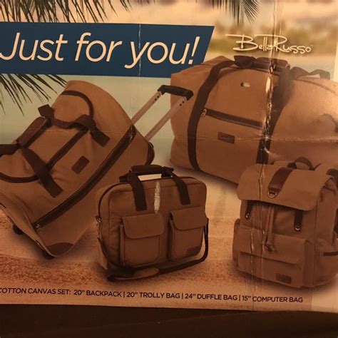 Bella Russo Canvas Luggage Set For Sale In San Diego Ca Offerup