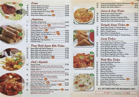 menu at great wall chinese takeaway letchworth fast food letchworth garden city