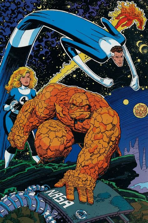 The Fantastic Four By Arthur Adams Fantastic Four Comics Fantastic