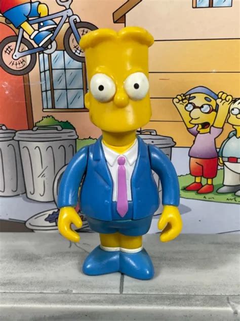 Playmates The Simpsons World Of Springfield Wos Series 3 Sunday Best Bart Figure 1079 Picclick