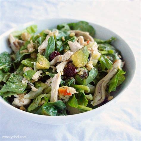 Chicken Salad With Wild Rice A Hearty Savory Dinner Salad