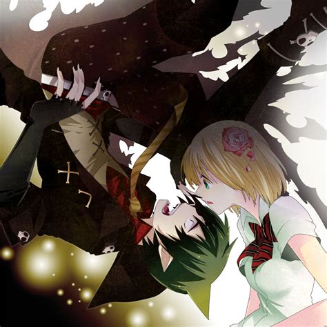 Moriyama Shiemi And Amaimon Ao No Exorcist Drawn By Manaesim Danbooru