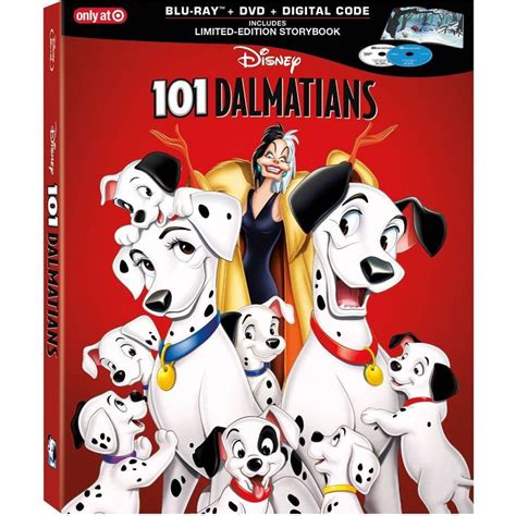 101 Dalmatians Signature Collection Target Exclusive Blu Ray Dvd