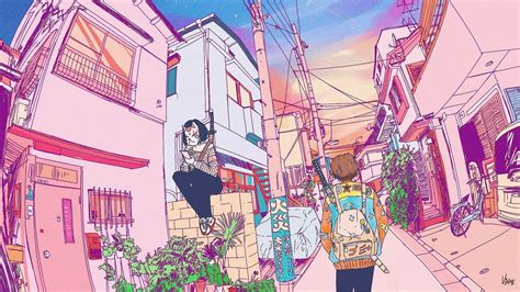 Pink Anime Aesthetic Wallpaper Pc Anime Pink Wallpapers K Hd Anime