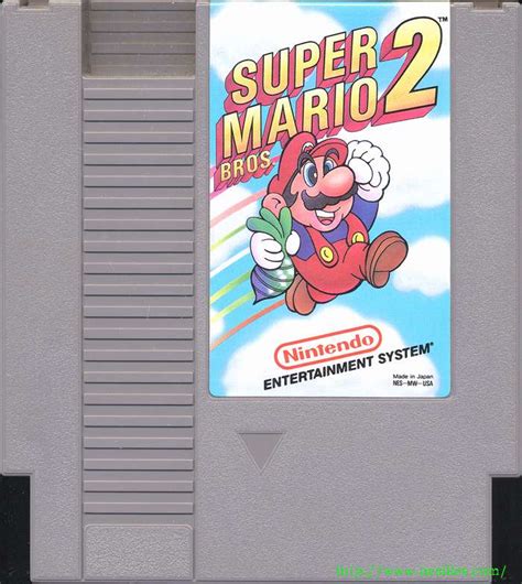 Old Super Mario Bros 2 Infinite Lives Nes Nightluda