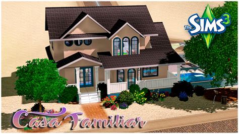 Este paquete en modo de celebración de los 10 años que cumple la saga de los sims. SPEED BUILD || Casa Familiar || LOS SIMS 3 - YouTube