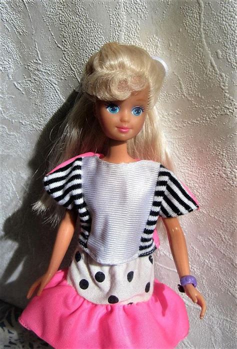 1980s Skipper Barbie Doll Barbies Little Sister By Mattel Etsy Canada Stripe Outfits