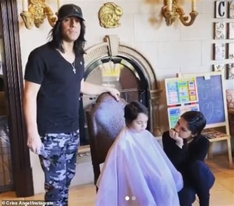 magician criss angel shaves his year old son s head during chemo for my xxx hot girl