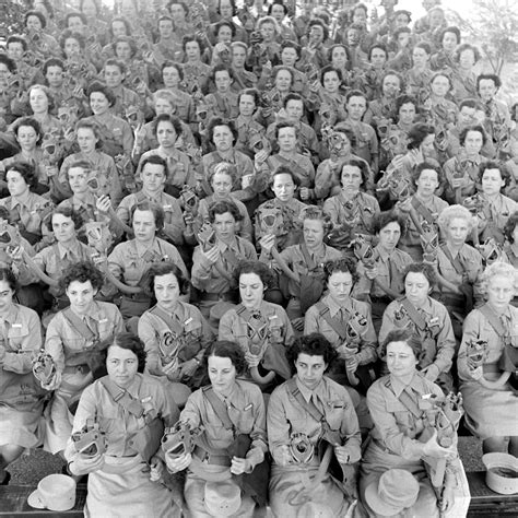 Women Soldiers Photos Of Americas Womens Army Auxiliary Corps 1942