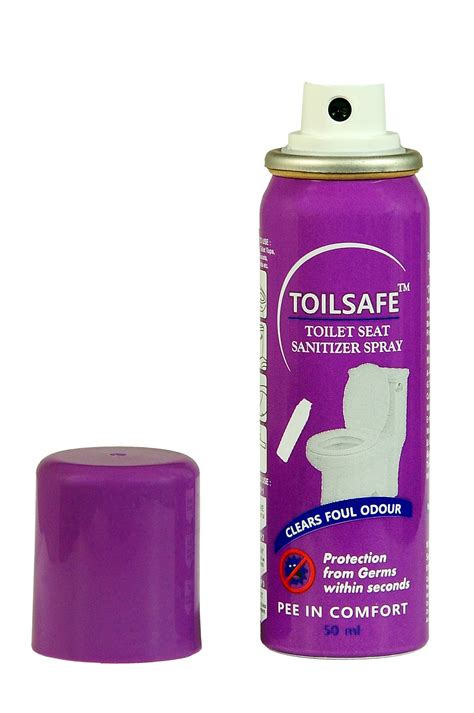 Toilsafe Toilet Seat Sanitizer Spray 50 Ml Aquapurashop