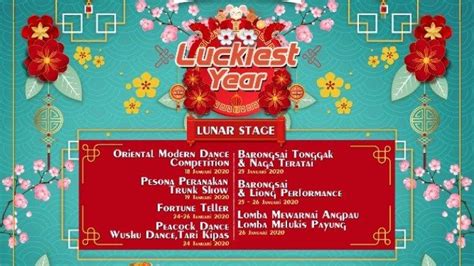 Pembayaran mudah, pengiriman cepat & bisa cicil 0%. Deretan Event dalam Luckiest Year Ramaikan Imlek 2020 di Jogja City Mall - Tribun Jogja
