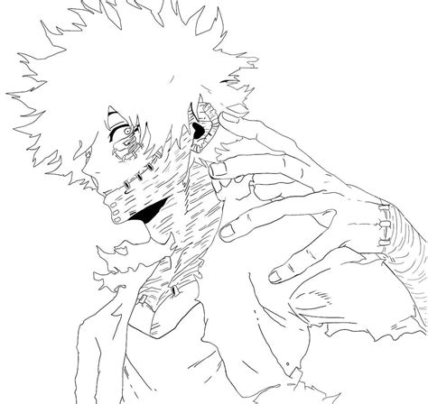 Dabi My Hero Academia Coloring Pages