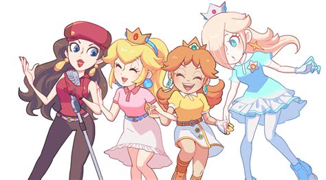 Princess Peach Rosalina Princess Daisy Pauline Golf Daisy And 3 More Mario And 2 More