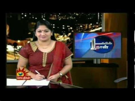 Beautiful Queen Of Feminine Tamil News Reader SriVidya In Chudidhar