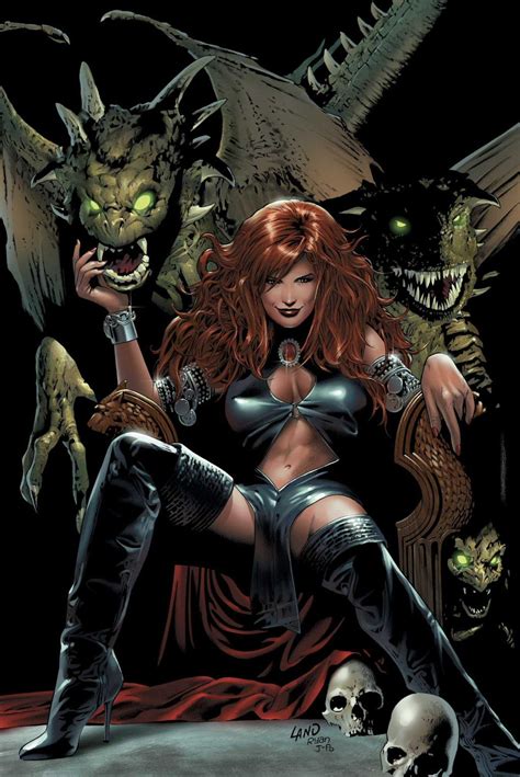 The Goblin Queen By Greg Land Legend Of The Cryptids Marvel Comics Comics Comic Book