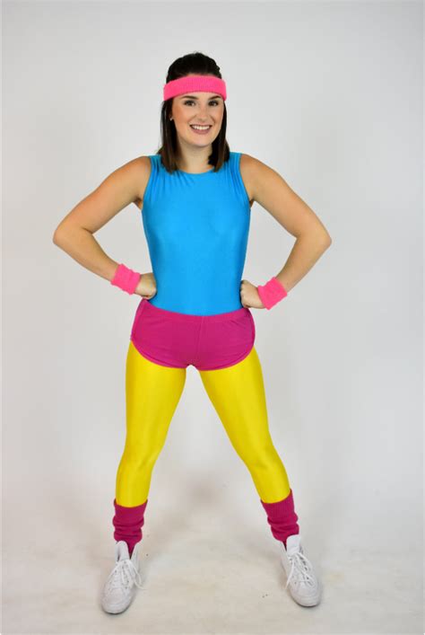 80s Workout Outfit Sold As A Set Of 55 The Costume Closet