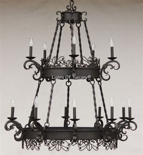 Lights Of Tuscany 1432 15 Spanish Style Chandelier