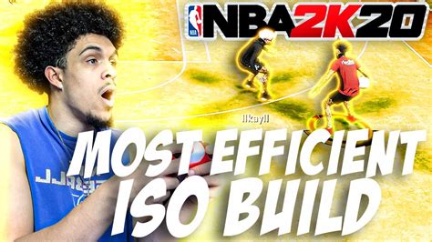 The Most Efficient Iso Build Goes On A 20 Game Streak Nba 2k20 Youtube
