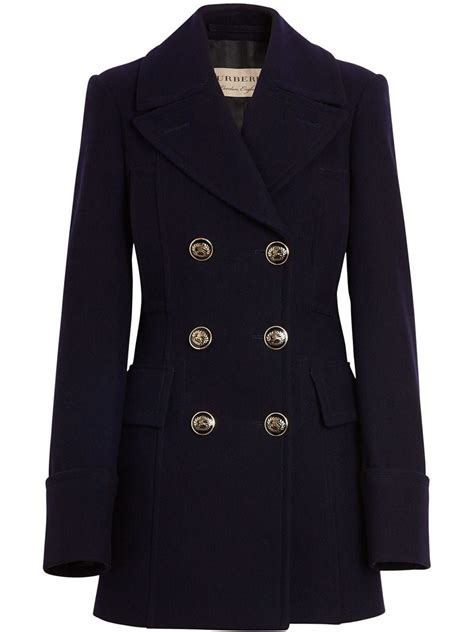 Tailored Pea Coat Stylish Winter Coats Pea Coats Women Coat