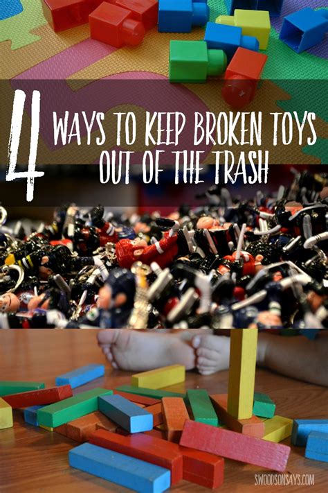 How To Recycle And Upcycle Old Or Broken Toys Swoodson Says