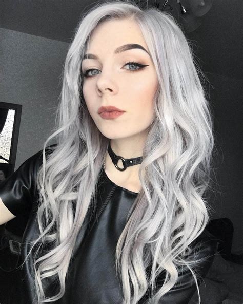 Inspiring Silver Hair Color Ideas And Styles 2018 Fashionre
