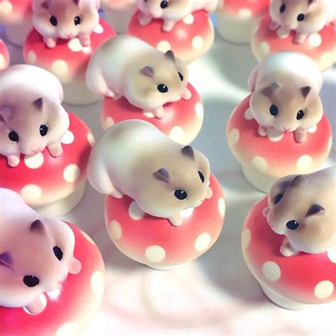 Hamucos Tiny Hamsters Polymer Clay Crafts Cute Polymer Clay Clay