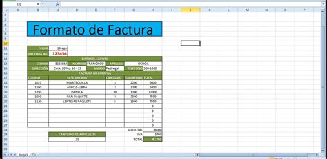 Factura De Compra Excel Sample Excel Templates Images And Photos Finder