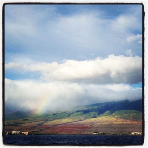 Yet Another Rainbow In Maui Hawaii This One From About A Mile Out On