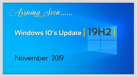 The windows 10 20h2 update is the latest revision of microsoft's desktop operating system. Windows 10 version 1909 || Windows 10 Updates || November ...