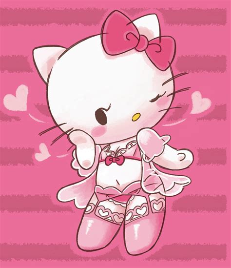 Rule 34 1girls Anthro Female Furry Only Heart Hello Kitty Hello Kitty Character Hello Kitty