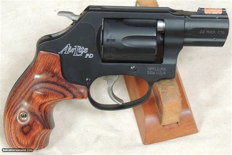 smith and wesson 351pd 22 wmr magnum caliber revolver nib s n cxp7058