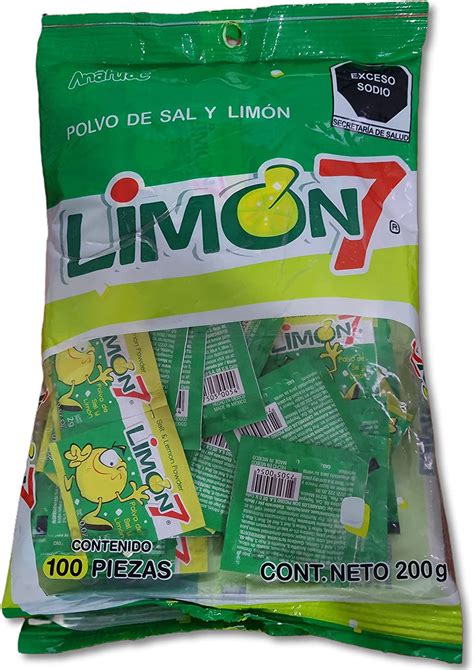 Anahuac Limón 7 Sal And Limón En Polvo Limon 7 Polvo De Sal Y Limon 100