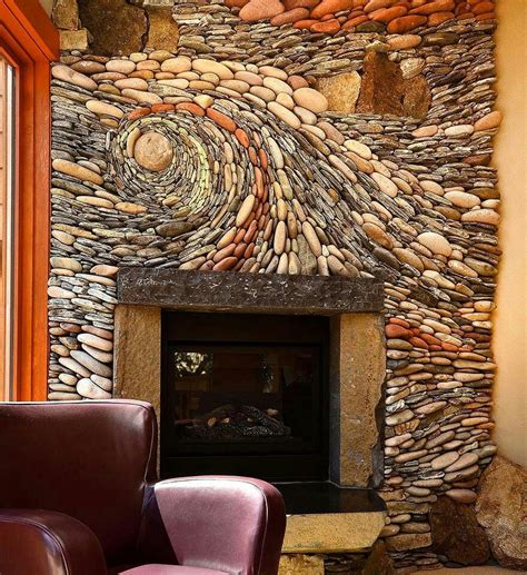 Piedra Stunning Interior Design Stone Wall Art Rock Fireplaces