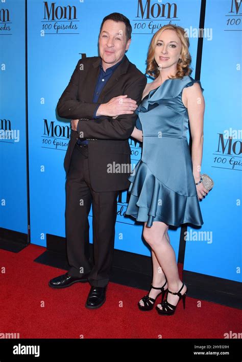 French Stewart And Vanessa Claire Stewart Arriving For The Mom 100th