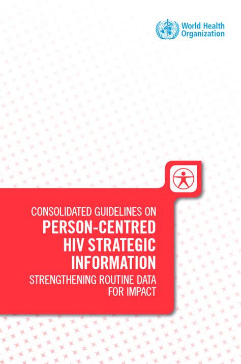 2022 Who Consolidated Guidelines On Person Centred Hiv Strategic