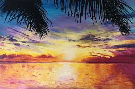 Sunset Dream Painting By Teri Jo Dixon Fine Art America