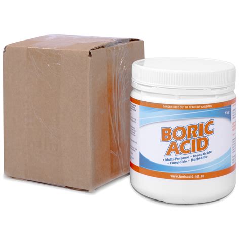 Research suggests that it has some additional properties that are useful in treating vaginal infections. Boric Acid Powder 1kg - Boric Acid