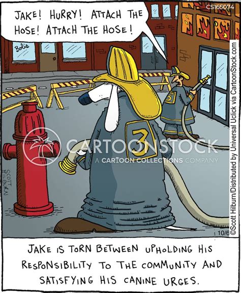 Firefighter Cartoons And Comics Funny Pictures From Cartoonstock